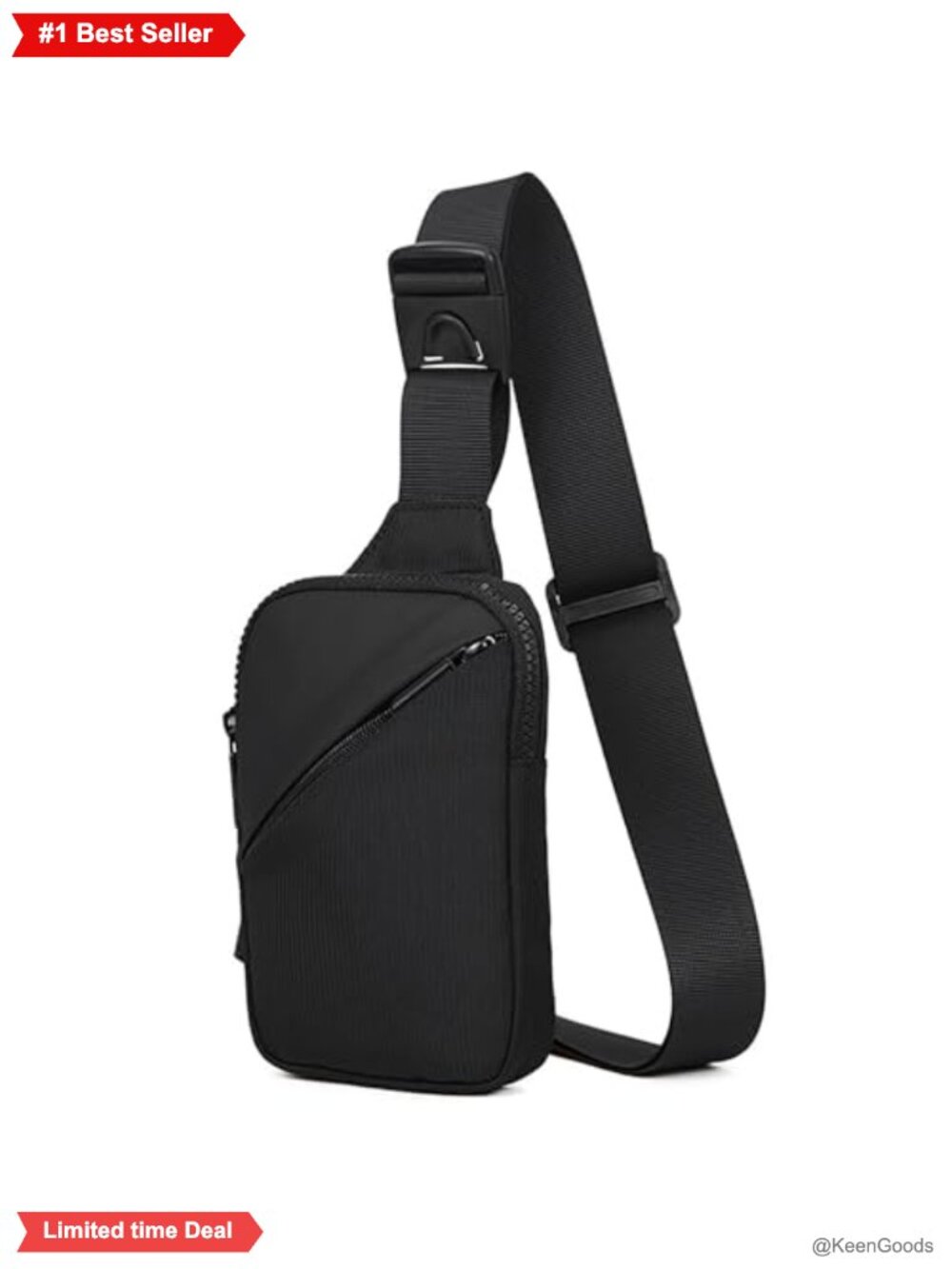 Mini Crossbody Sling Bag Men Women Small Phone Chest Bag Travel